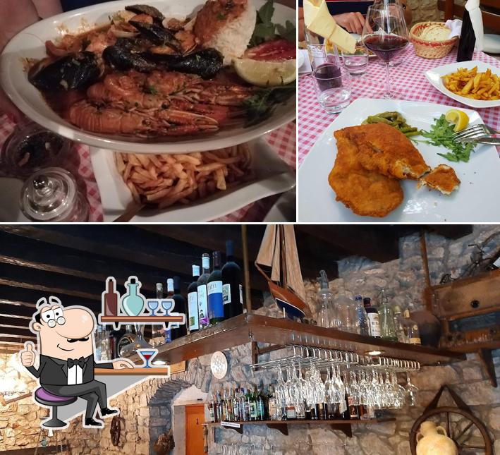 Dai un'occhiata agli interni di Konoba Nono