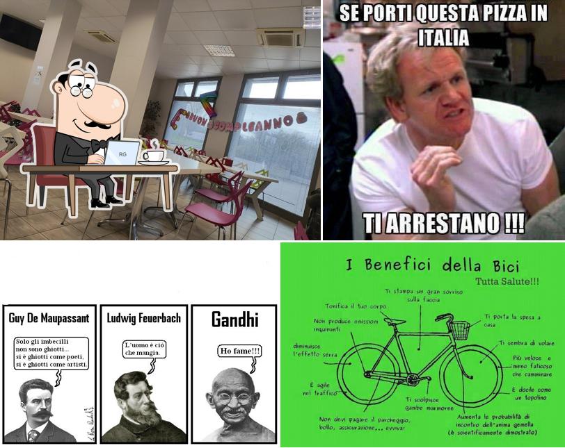 Gli interni di Pizzeria Snoopy 2