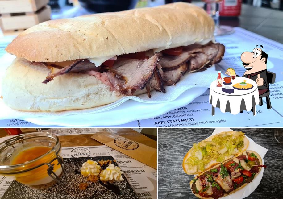 Piatto di formaggi al Bar Roma srl