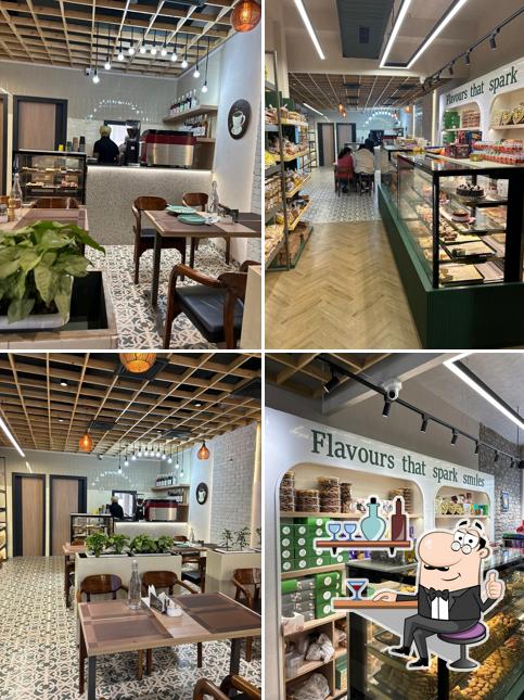 The interior of Bakers Attic