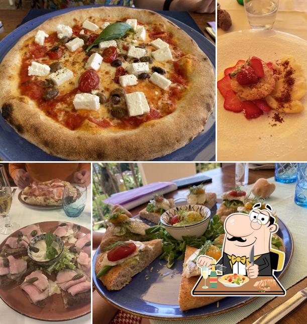 Cibo al Trattoria Agli Angeli