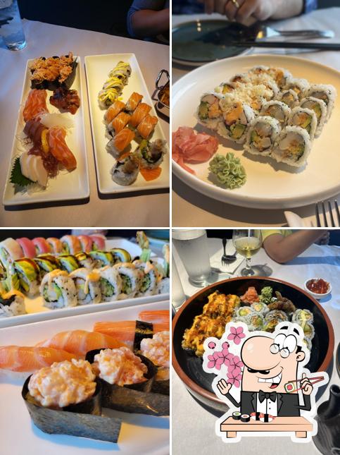 Les sushi sont disponibles à Spoon and Fork Corner