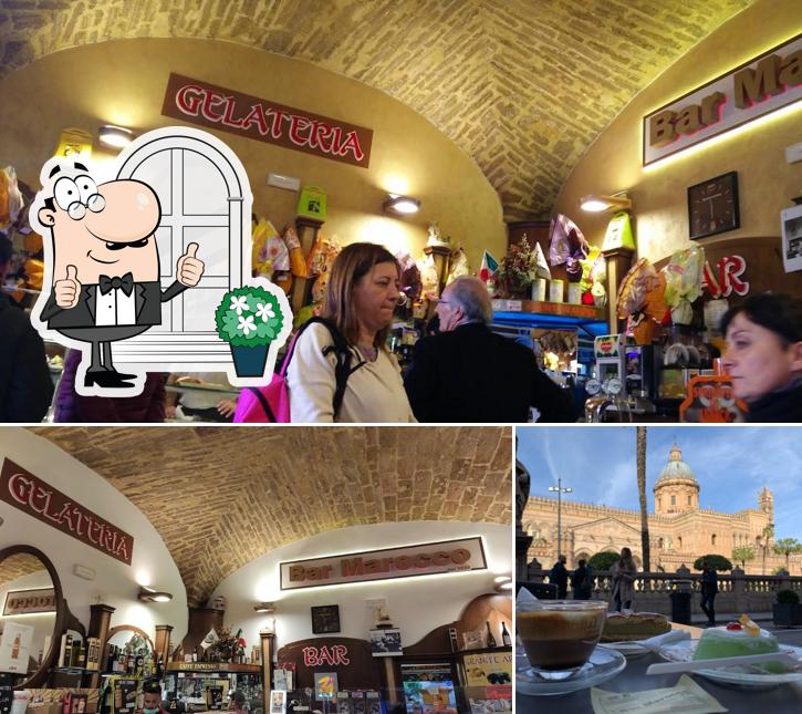 Goditi la vista dall'area esterna di BAR MAROCCO