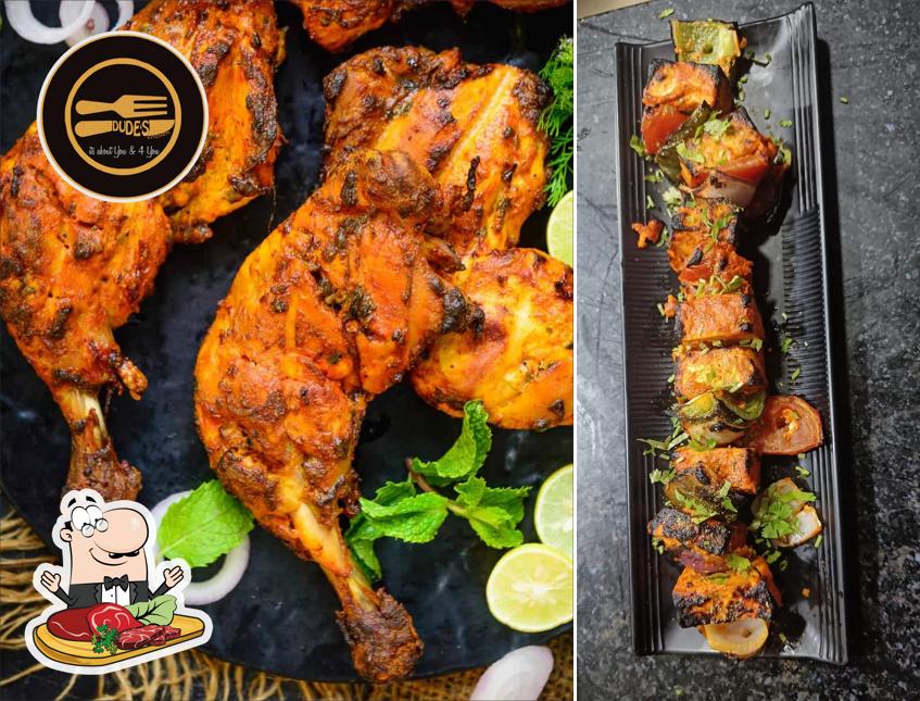 Pick meat meals at DUDES KITCHEN