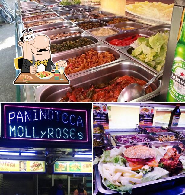 Questa è la immagine che mostra la cibo e interni di Molly Roses - Paninoteca StreetFood