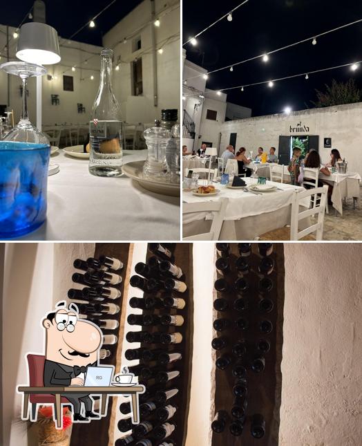 Gli interni di Antico Forno