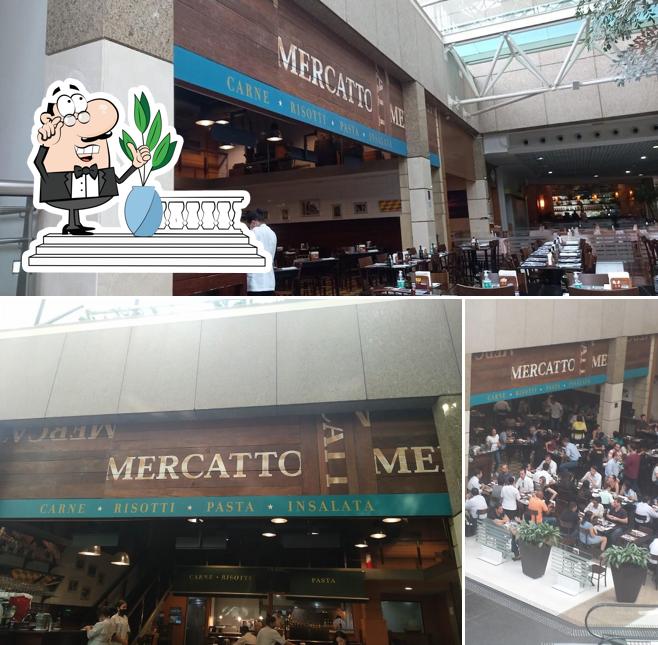O exterior do Mercatto Restaurante - Brooklin