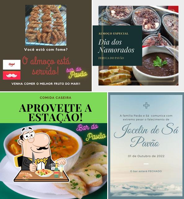 Platos en Bar do Pavão