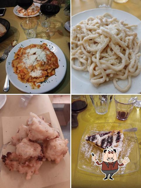 Cibo al Trattoria L'Archetto