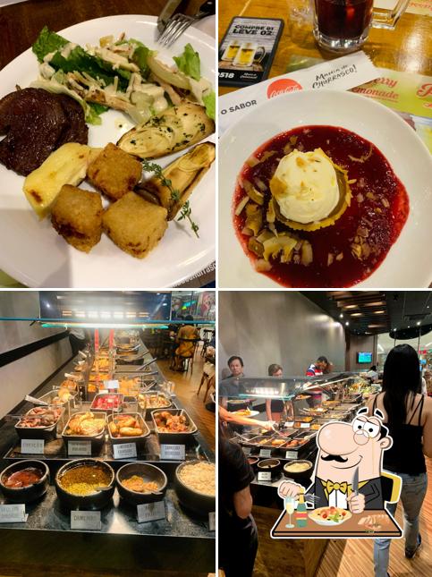 Comida em Restaurante Mania de Churrasco! Buffet & Pizza