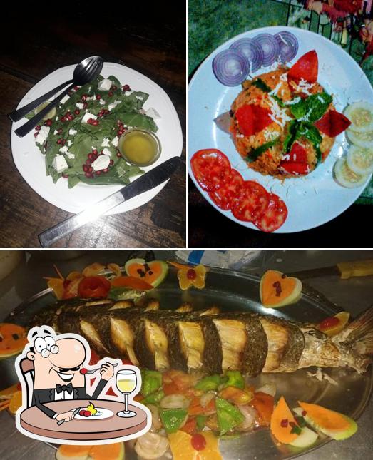 Food at Saffron Sands Agonda