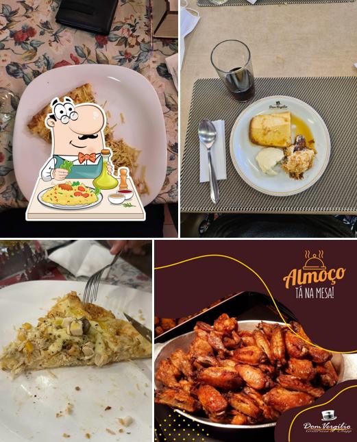 Platos en Restaurante Dom Vergilio