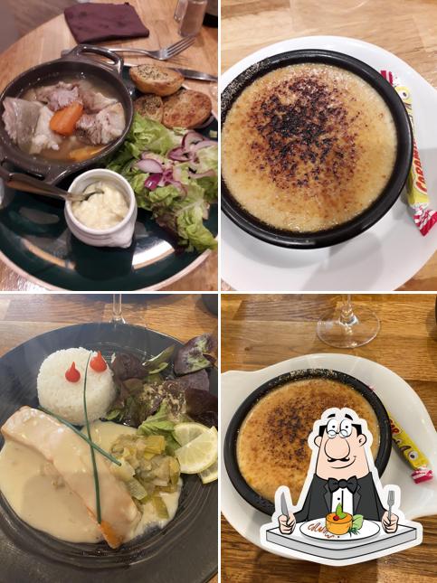 Crème brulée à Aux plaisirs du palais