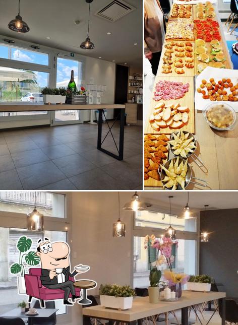 Gli interni di Scanferlato Barcafè