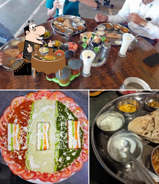 Food at Radhe Kathiyawadi