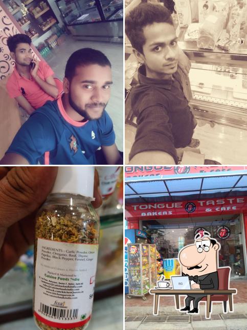 The interior of Tongue Taste Bakers & Cafe