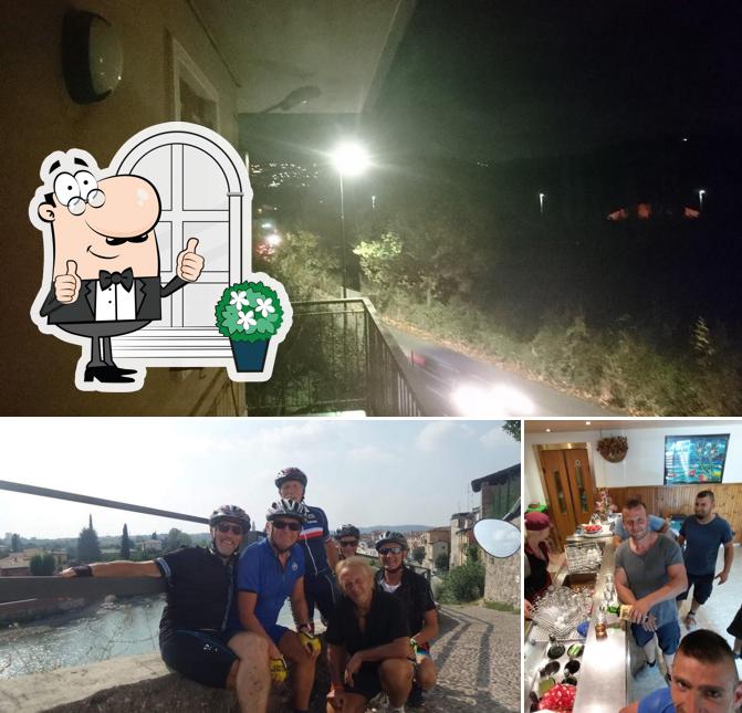 Gli esterni di Trattoria Ai Platani