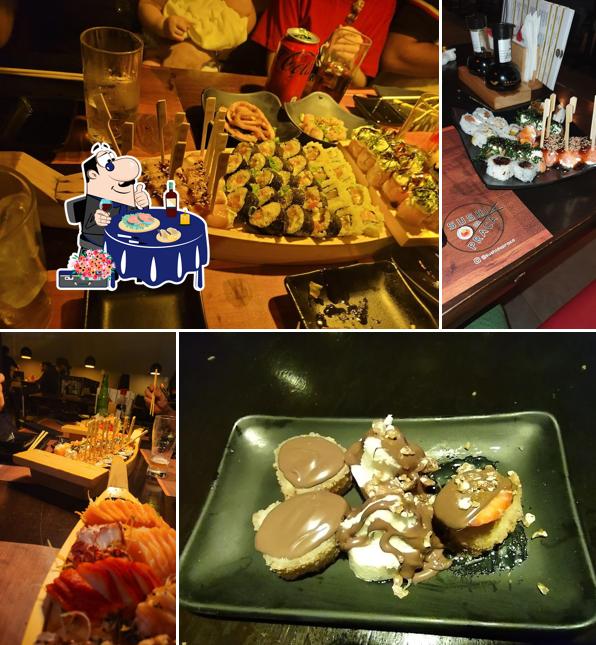 Sashimi em Sushi da Praça - Culinária Japonesa Freguesia