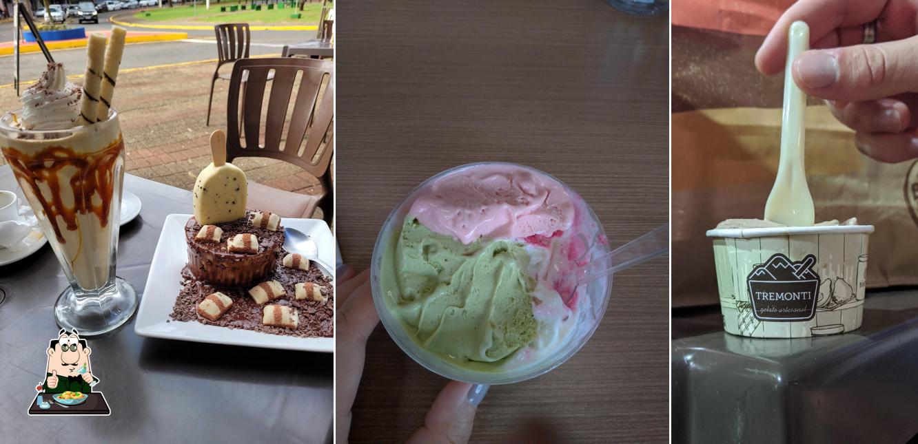 Platos en TREMONTI GELATO ARTESANAL