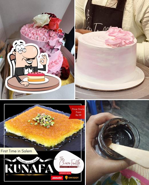 Look at the pic of The ChocoTruffle- Baking Studio Baking Academy Dessert Kitchen