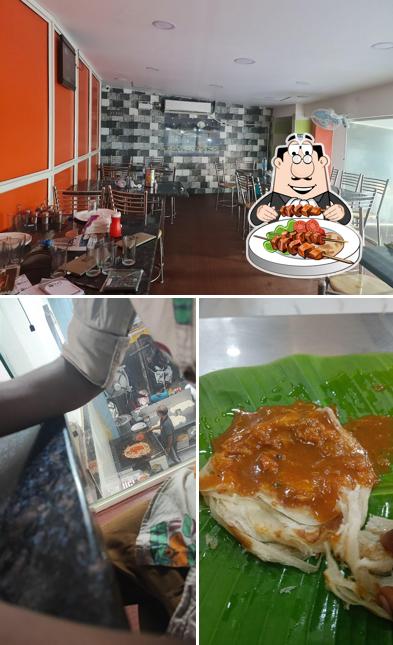 The picture of Hotel Taj’s food and interior