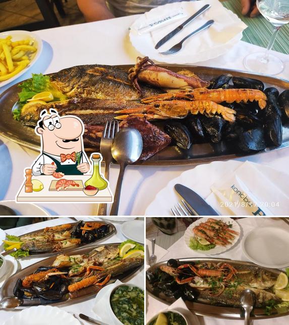 Prenditi tra i molti prodotti di cucina di mare disponibili a KONOBA PORAT