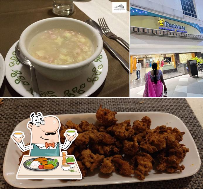 Fried calamari at Parivaar Restaurant Radhika