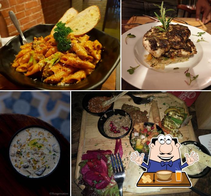 Clam chowder at 1BHK Superbar