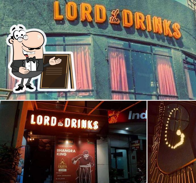 You can get some fresh air at the outside area of Lord of the Drinks