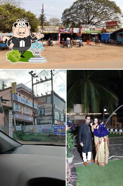 Check out how Anand Bazar looks outside