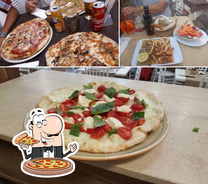 A Osteria Sànicolò Pizzeria Taormina, puoi provare una bella pizza