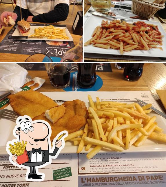 Ordina le patatine fritte a PAPÈ