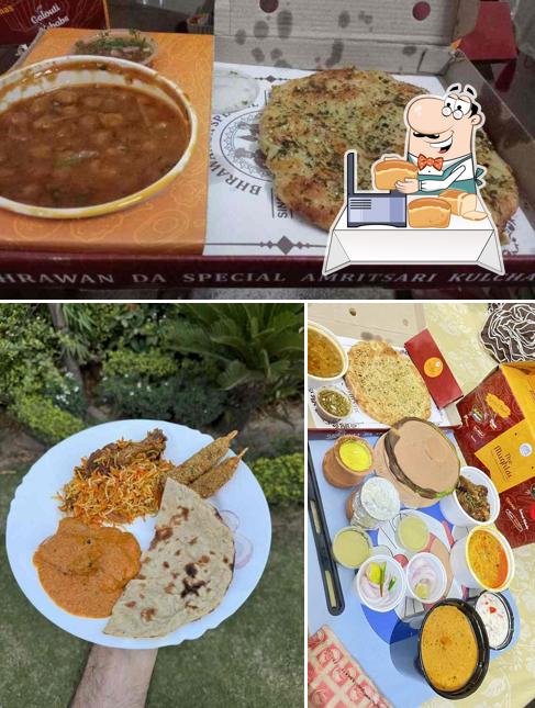 Garlic bread at The Mughlai By Earthisol Foods