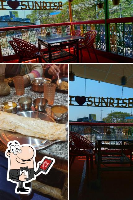 Look at this picture of Devi's Sunrise Restaurant