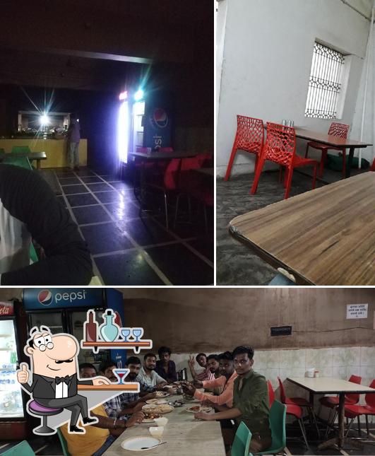 The interior of Maa Kali Dhaba