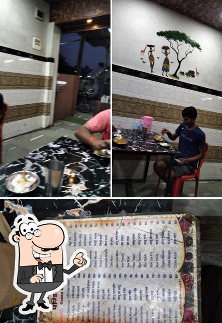 The interior of पण्डित जी का भोजनालय