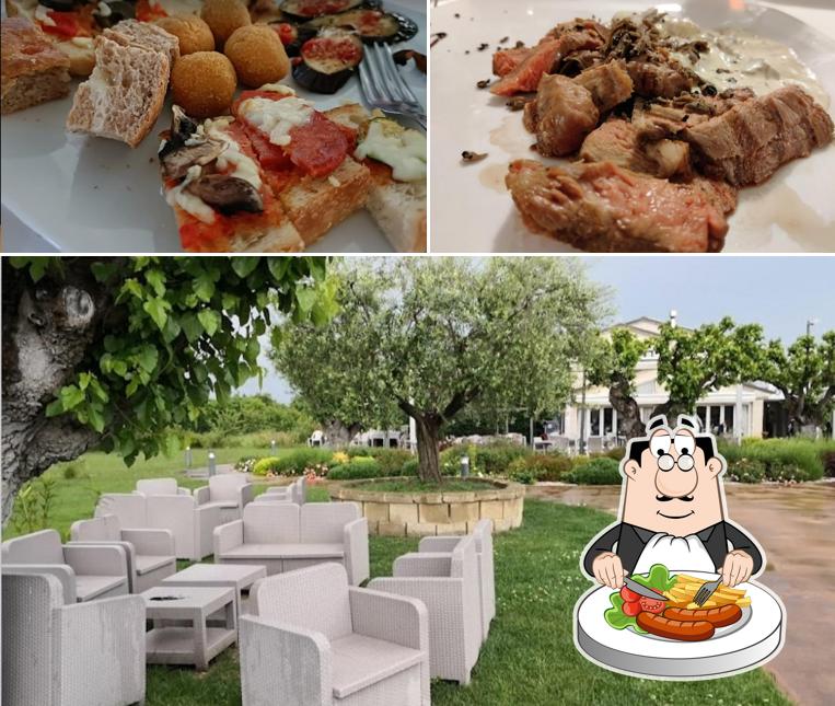 Dai un’occhiata alla immagine che mostra la cibo e interni di Locanda Borgognina