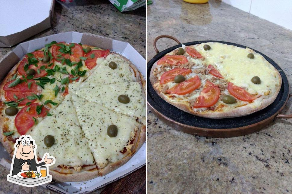 Comida em Pizzaria Estação da Massa