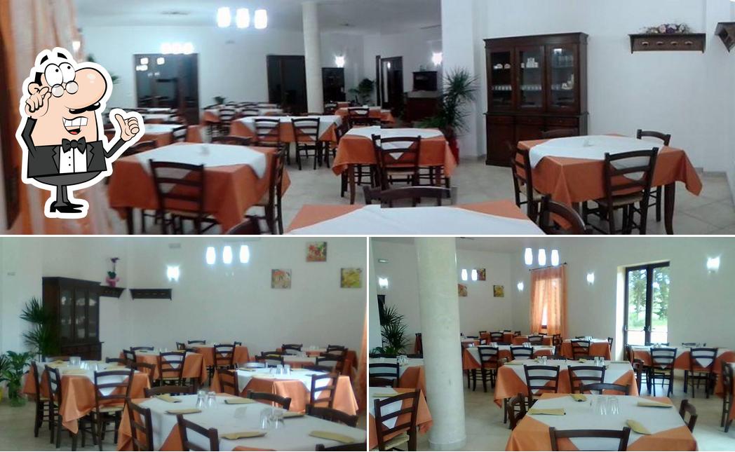 Gli interni di Da Gelsomino