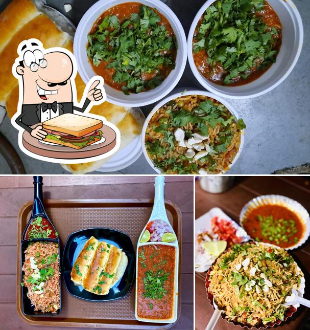 Grilled cheese sandwich at Daruwala Pavbhaji