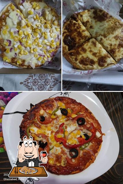 Try out pizza at Desi And Tasty
