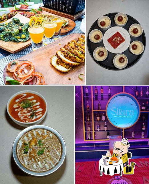 Creme brulee at Sitara Family Restaurant and Bar