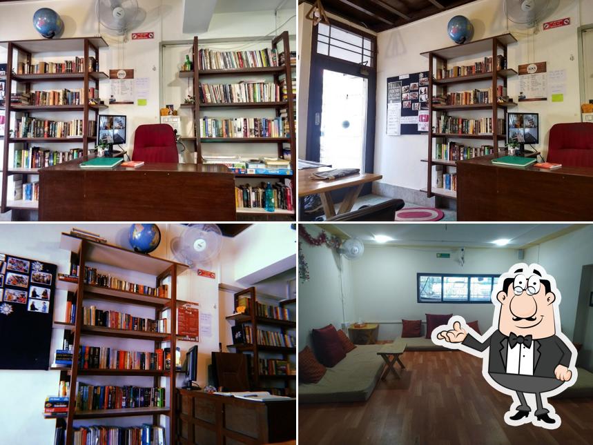 The interior of Boka Book Cafe and RamyeonBar