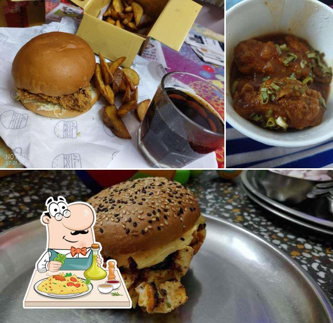 Pulled pork sandwich at Boss Burger Nehru Place