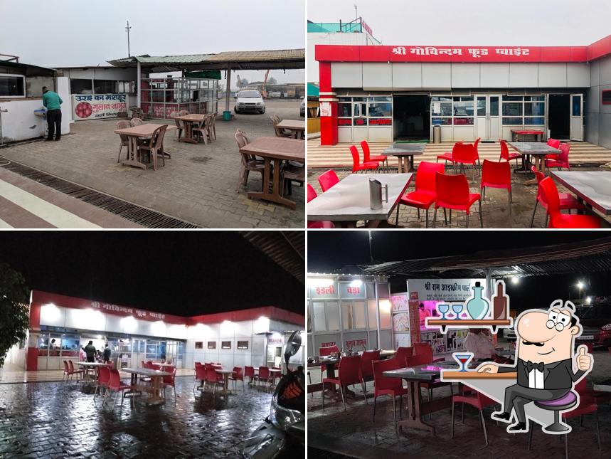 The interior of Govindam Food Point