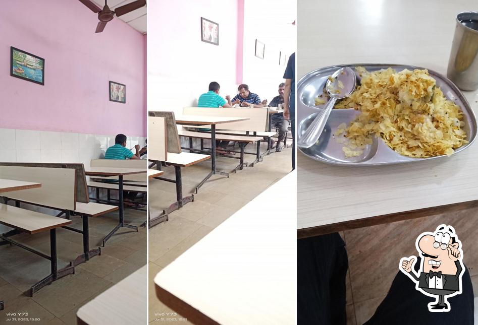 The interior of HOTEL SRIKRISHNA BHAVANA