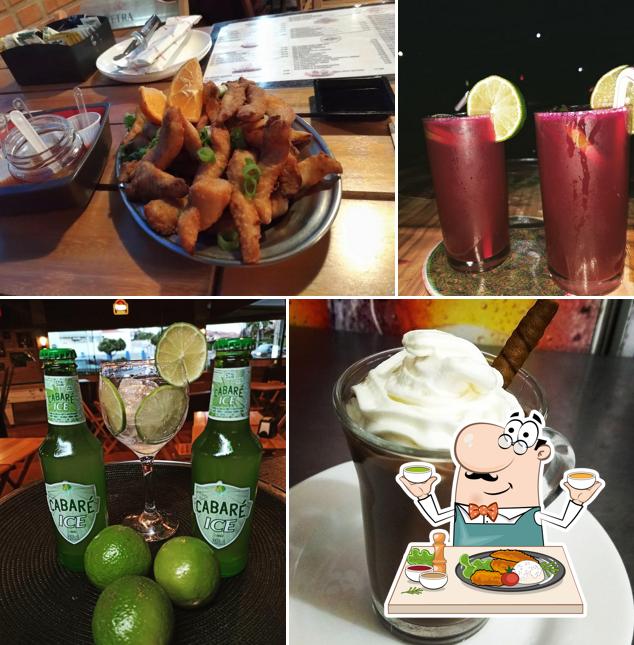 Platos en Doog's Snooker Bar