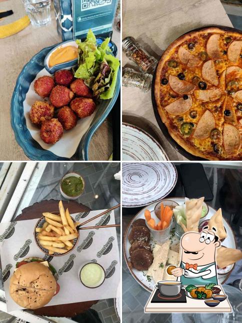 Falafel at Anglo Indian Cafe