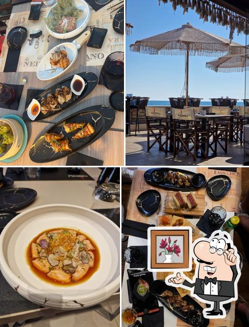 Gli interni di NOMU Japanese restaurant & wine bar