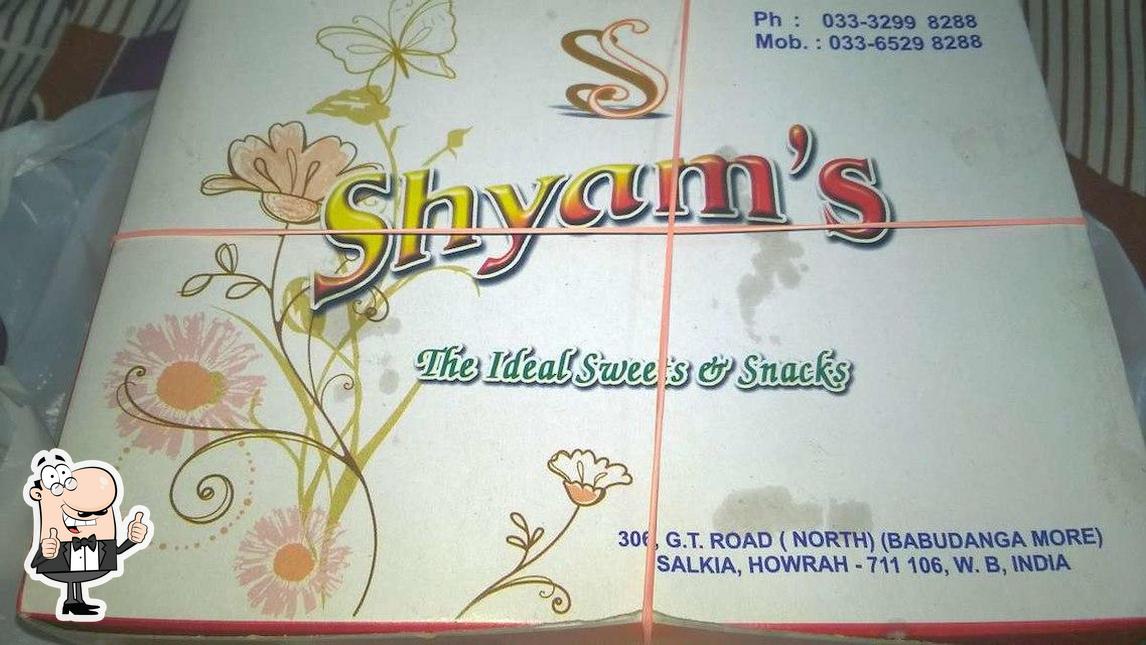 Look at the photo of Shyam's